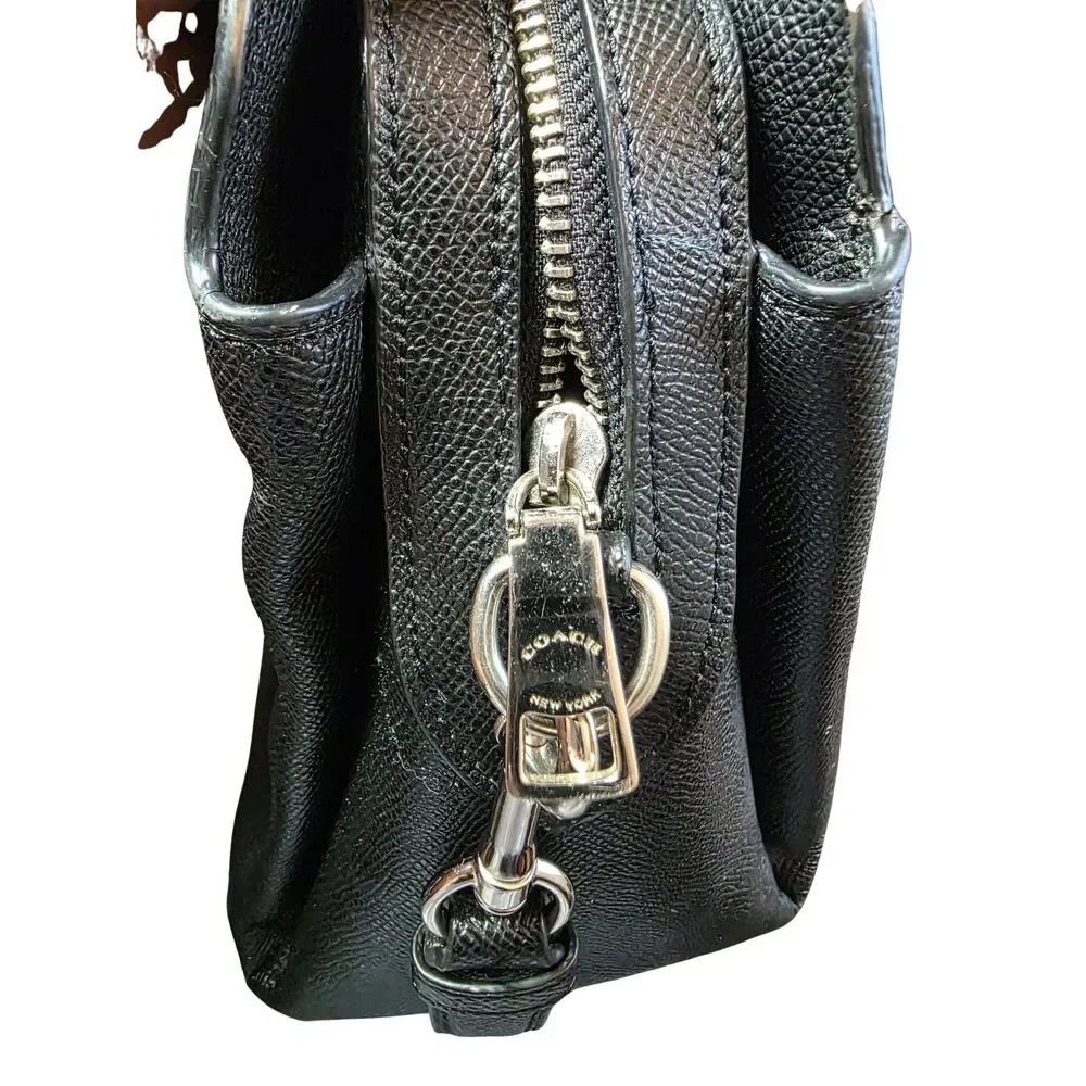 Coach Mini Lillie Carryall Crossbody Satchel Bag Black